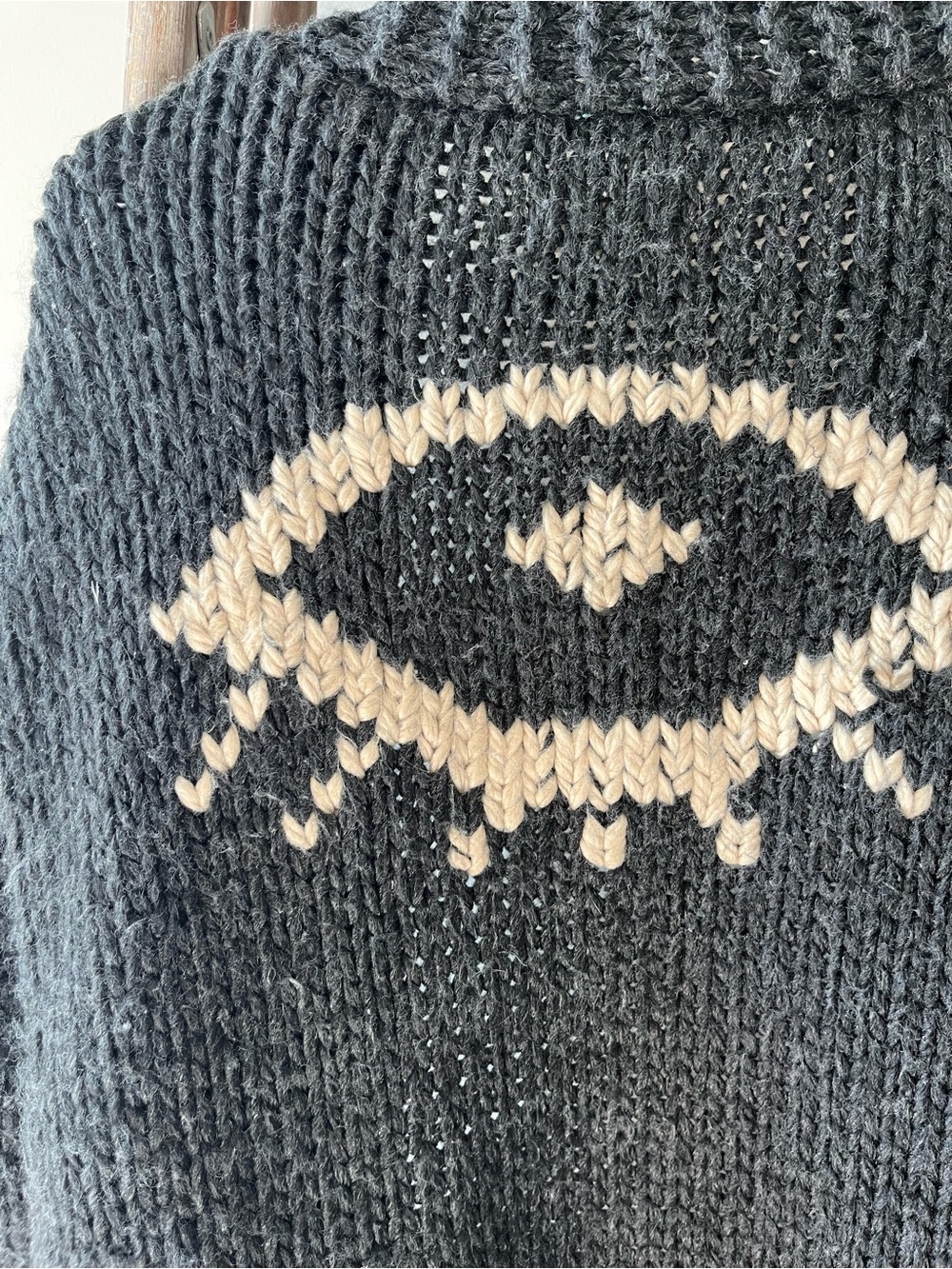 JACKSON ROWE | Eye-Pattern Knit Sweater - Picture 2 of 5